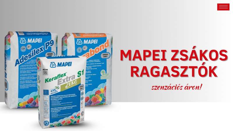 Zsákos ragasztók raklapos kedvezménnyel!